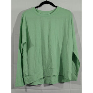 AVIA Mint Green Long Sleeve Athletic Pullover Size L (12-14)